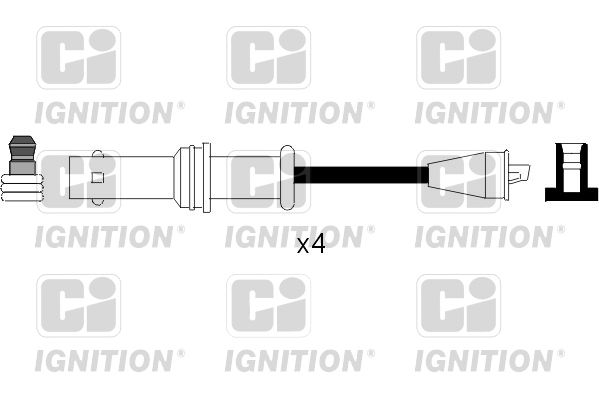 QUINTON HAZELL Комплект проводов зажигания XC812